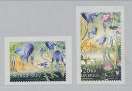 Sweden 2022. Facit # 3431 And 3432. Sweden's National Flowers. Par Of Coils. MNH (**) - Ungebraucht