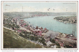 Ohio Cincinnati Looking Up The Ohio River From Mt Adams 1911 Detroit Publishing - Cincinnati