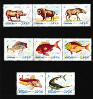 OMAN Lot De 17 Timbres Oblitérés - Oman