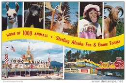 New York Lake Placid & Ausable Chasm Sterling Alaska Fur & Game Farms - Adirondack