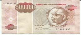 Nota 500.000 Kwanzas 01-05-1995 Angola - Angola
