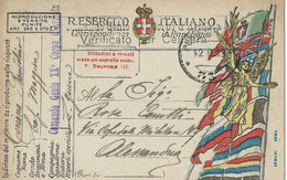 FRANCHIGIA POSTA MILITARE 33 1918 CORTE DI VALTROVINA X ALESSANDRIA - Military Mail (PM)