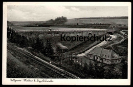 ALTE POSTKARTE TALSPERRE MALTER BEI DIPPOLDISWALDE EISENBAHN STRECKE LINIE PANORAMA Ansichtskarte AK Postcard Cpa - Dippoldiswalde