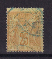 D 372 / LOT SAGE N° 92 CACHET BLEU COTE 20€ - 1876-1898 Sage (Type II)