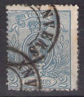 Belgique -  COB 24A Oblit  - 1866-67 - Cote 110 COB 2022 - 1866-1867 Kleine Leeuw