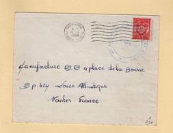 Timbre FM - Saint Louis - Senegal - 1960 - 61e Regiment D Infanterie De Marine - Sellos De Franquicias Militares