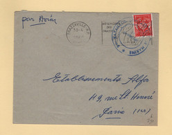 Timbre FM - Brazzaville - Congo - 1960 - 9e Bataillon D Infanterie De Marine - Timbres De Franchise Militaire