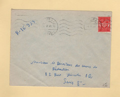 Timbre FM - Tunisie - Tunis - 1955 - Militaire Zegels