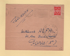 Timbre FM - Tunisie - Gafsa - 1956 - 24 RIC - Militärische Franchisemarken