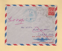 Timbre FM - Niger - Zinger Avion - 1955 - Bataillon Autonome Du Niger Est - Military Postage Stamps