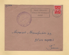 Timbre FM - Niger - Zinger - 1961 - 3e Bataillon D Infanterie De Marine - Militärische Franchisemarken