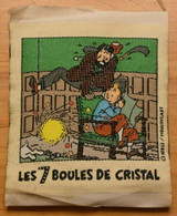 Tintin - étiquette En Tissu - Les 7 Boules De Cristal - Kleding