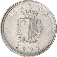 Monnaie, Malte, 2 Cents, 1991 - Malta