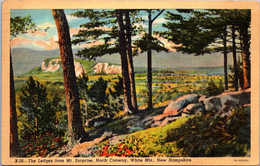 New Hampshire White Mountains North Conway The Ledges From Mt Surprise 1946 Curteich - White Mountains