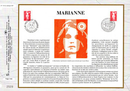 ✅ " MARIANNE DU BICENTENAIRE " Sur Feuillet CEF 1er Jour N°té De 1994. Voir Scan. FDC - 1989-1996 Marianna Del Bicentenario