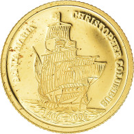 Monnaie, Palau, Columbus, Dollar, 2006, CIT, FDC, Or - Palau
