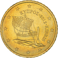 Chypre, 50 Euro Cent, 2012, SPL+, Laiton, KM:83 - Chypre