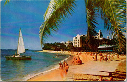 Hawaii Waikiki Beach And The Royal Hawaiian Hotel - Oahu