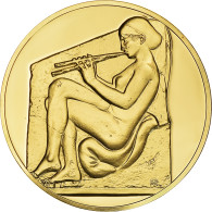 États-Unis, Médaille, The Art Treasures Of Ancient Greece, Girl With Flute - Otros