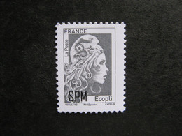 Saint Pierre Et Miquelon: TB Marianne L'Engagée Grise 2021, écopli, Neuf XX. - Unused Stamps