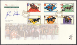 NEW ZEALAND 1996 Racehorses, Limited Edition FDC - Chevaux