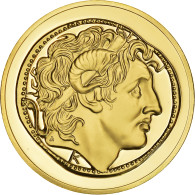 États-Unis, Médaille, The Art Treasures Of Ancient Greece, Alexander The - Autres & Non Classés