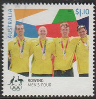 AUSTRALIA - USED 2021 $1.10 Tokyo Olympic Games Gold Medal Winners - Rowing Men's Four - Used Stamps