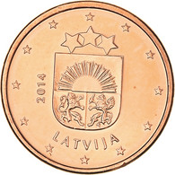 Lettonie, Euro Cent, 2014, Stuttgart, SPL+, Cuivre Plaqué Acier, KM:150 - Lettonie