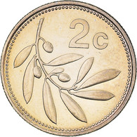 Monnaie, Malte, 2 Cents, 2002, British Royal Mint, SPL+, Cupro-nickel, KM:94 - Malta