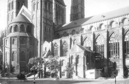 Tournai - Carte Photo Jules Messiaen - Eglise Notre Dame En Construction - Place Des Acacias - Doornik