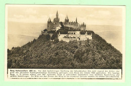 T1005 - ALLEMAGNE - Hechingen - Burg Hohenzollern - Hechingen