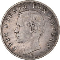 Monnaie, Etats Allemands, BAVARIA, Otto, 2 Mark, 1908, Munich, TTB, Argent - Otros & Sin Clasificación