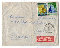 TB 3431 - VIET- NAM 1959 - LSC - Lettre Par Avion /  SAIGON Pour PARIS - Viêt-Nam
