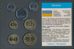 Ukraine Stgl./unzirkuliert Kursmünzen Stgl./unzirkuliert 2006-2009 1 Kopeke Bis 1 Griwna (9764535 - Ucrania