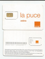 Madagascar Malagasy Carte SIM NEUVE ORANGE ZEBRA   Variété De Puce /  NEW SIM Card ORANGE ZEBRA  MADAGASCAR - Madagaskar