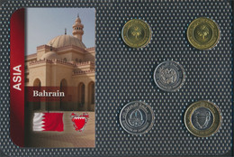 Bahrain Inseln Stgl./unzirkuliert Kursmünzen Stgl./unzirkuliert Ab 2002 5 Fils Bis 100 Fils (9764054 - Bahrain