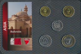 Bahrain Inseln Stgl./unzirkuliert Kursmünzen Stgl./unzirkuliert Ab 2002 5 Fils Bis 100 Fils (9764056 - Bahrain