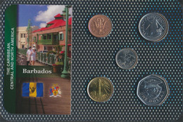 Barbados Stgl./unzirkuliert Kursmünzen Stgl./unzirkuliert Ab 1973 1 Cent Bis 1 Dollar (9764046 - Barbades
