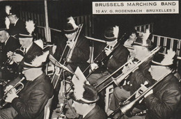 BRUSSELS BRUXELLES MARCHING BAND CARTE PHOTO - Feesten En Evenementen