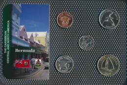 Bermuda-Inseln Stgl./unzirkuliert Kursmünzen Stgl./unzirkuliert Ab 1999 1 Cent Bis 1 Dollar (9764034 - Bermudes