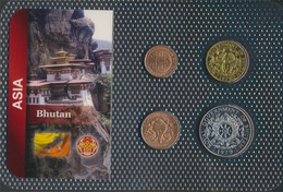 Bhutan 1979 Stgl./unzirkuliert Kursmünzen 1979 5 Chetrums Bis 1 Ngultrum (9764032 - Butan