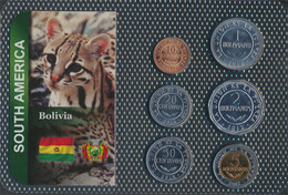 Bolivien Stgl./unzirkuliert Kursmünzen Stgl./unzirkuliert Ab 2010 10 Centavos Bis 5 Bolivianos (9764227 - Bolivie