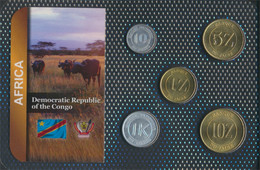 Kongo (Kinshasa) Stgl./unzirkuliert Kursmünzen Stgl./unzirkuliert Ab 1967 10 Sengi Bis 10 Zaires (9764168 - Congo (Democratische Republiek 1964-70)