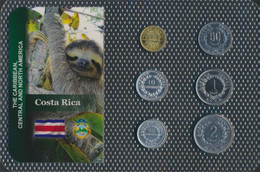 Costa Rica Stgl./unzirkuliert Kursmünzen Stgl./unzirkuliert Ab 1953 5 Centimos Bis 2 Colones (9764152 - Costa Rica