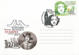 Finland 2017 Peterspost British National Exhibition STAMPEX 15-18.02.2017 320 Ann Russian Great Embassy To UK - Maximum Cards & Covers