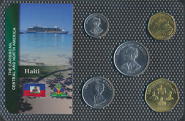 Haiti Stgl./unzirkuliert Kursmünzen Stgl./unzirkuliert Ab 1986 5 Cents Bis 5 Gourdes (9764255 - Haití