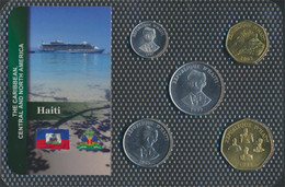 Haiti Stgl./unzirkuliert Kursmünzen Stgl./unzirkuliert Ab 1986 5 Cents Bis 5 Gourdes (9764257 - Haití