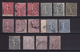 D 374 / LOT N° 129/133 OBL COTE 33€ - Collections