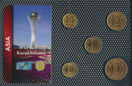 Kasachstan 1993 Stgl./unzirkuliert Kursmünzen 1993 2 Tiyn Bis 50 Tiyn (9764422 - Kazakhstan