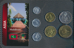 Malediven Stgl./unzirkuliert Kursmünzen Stgl./unzirkuliert Ab 1984 1 Laari Bis 1 Rufiyaa (9764399 - Maldives